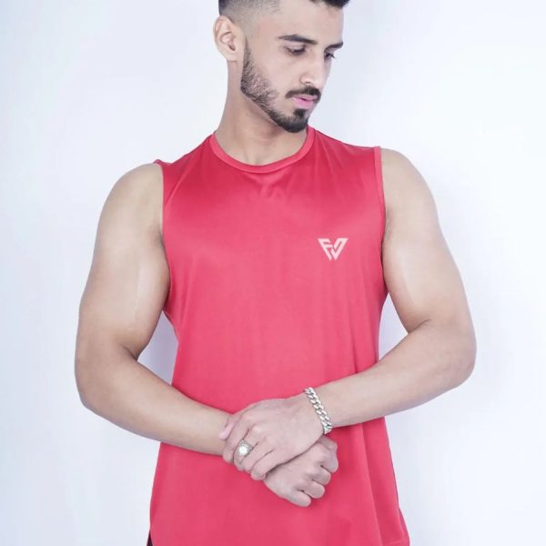Muscle Tank Top Red