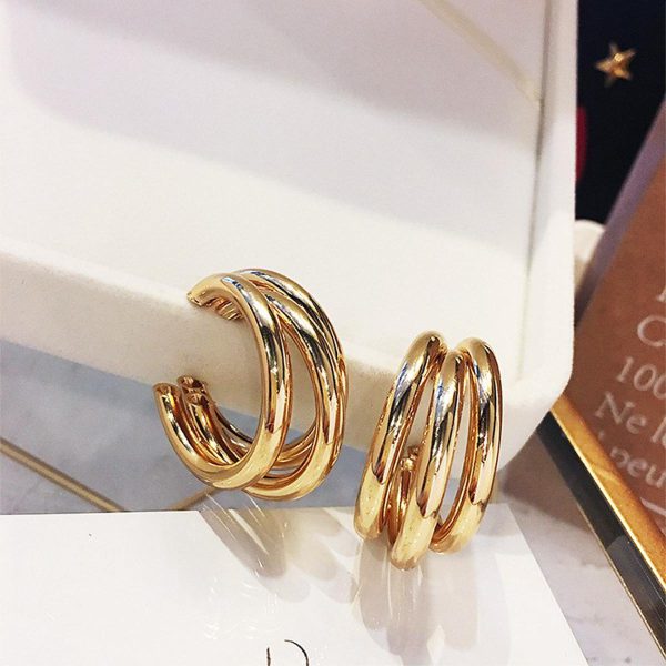 Fashion Round Hoop Earrings