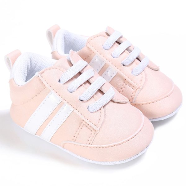 Pink Striped Prewalkers
